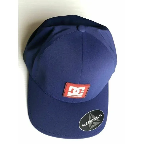 DC Shoes Delta Zen Cap blue/red Size S/M - Picture 1 of 12